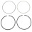 Kit de Anillos de Pistón de Motor 89018219 para  H3 3.7L 2006-2010 3