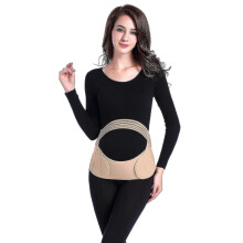 (M, Skin) Pregnancy Support Belt 3 In 1 Maternity Belt Soft Stretchable Breathable Material For Pregnancy