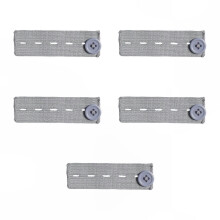 (Gray) Comfortable Daily Wear Pregnancy Adjustable Waistband Stretch Belt with Cotton Material, Flexible Sizing, Black
