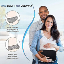 Pregnancy Bump Brace Maternity Belt Abdominal Support Strap for Belly Back