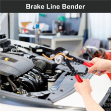 4-in-1 Tube Bending Pliers Manual Brake Lines Bender Versatile Plier for 5/16" 3/8" 3/16" 1/4" Brass Steel Aluminum Pipe