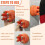 Wall Mounted Back & Lumbar Massager with Multi  Rollers and Suction Cup Design,Spinal Alignment Tool 5