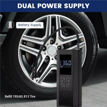 Portable Wireless Car Tire Inflator Electric Air Compressor for Car Tires, Bikes, Balls - Fast & Rechargeable
