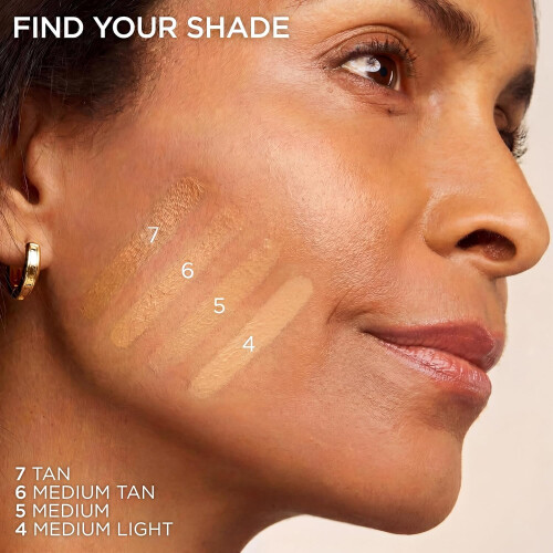 L’Oréal Paris L'Oreal Paris True Match Hyaluron Tinted Balm Foundation, Non-Comedogenic Formula, Medium 5 2