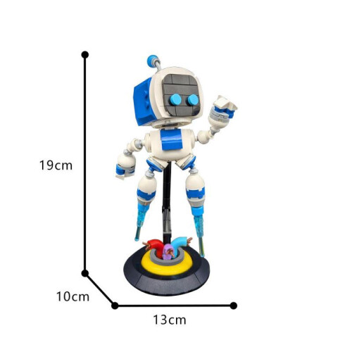Astro Bot Building Blocks Set, Space Robot STEM Educational Toy for Kids 2