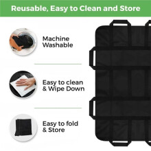 Positioning Bed Pad with 8 Reinforced Handles 48" X 40" Washable