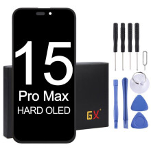 Pro iPhone 15 Pro Max tvrdá dotyková OLED LCD sestava