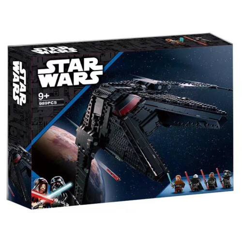 (black) Star Wars Millennium Falcon Building Blocks Set - Imperial Spaceship Model Kit