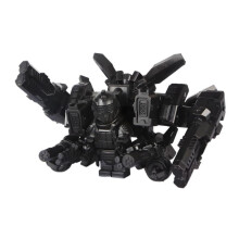 (Black) Subway Stalker Level 7 Armor Suit Peace Third-Party Building Block Minifigure Toy