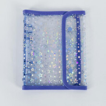 (purple) A5 Kpop Photocard Binder 6-Ring | Double Buckle Stitched Edge Photo Album & Storage Card Book for Idol Collectors