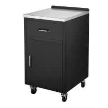 Liikkuva grillitarjoilu - DUOKU - CZCTG-OutTri-37.5 - Ruostumaton teräs työtaso - Pölymaalattu teräs - 58,5x50,8x94,2 cm