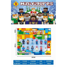 (3) Avengers Minifigures Building Blocks Set, Small Particle Assemble Bricks with Weapons, Kids Toy