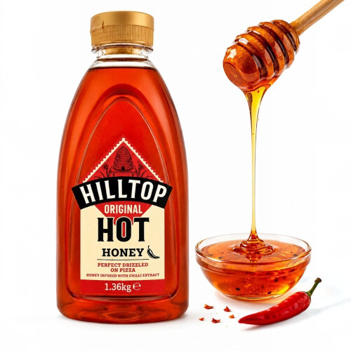 Hilltop Original Hot Honey with Chilli Extract 1.36kg 2