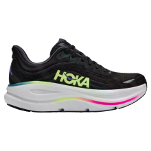 Hoka Bondi 9 Trainers Black/Neon Yuzu UK 12