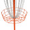 Disc Golf Basket Portable Disc Golf Target with Heavy Duty 24 Chains Orange 8