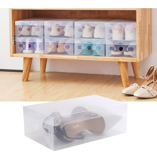 Shoe Storage Box,20Pcs Stackable Shoe Boxes,Translucent Top 1