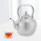 2L Stainless Steel Teapot, Hammered Tea Kettle with Filter 8
