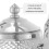 2L Stainless Steel Teapot, Hammered Tea Kettle with Filter 6
