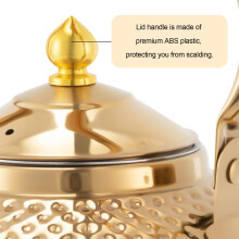 Stainless Steel Teapot 2L, Tea Kettle with Removable Infuser
