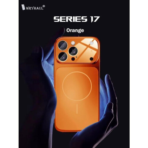 Coque magnétique TECHTA pour iPhone 16 Pro Max – Verre mat – Noir 1