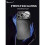 Coque magnétique TECHTA pour iPhone 16 Pro Max – Verre mat – Noir 3