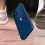Coque intégrale - AVIZAR - iPhone 12 - Dos Plexiglas - Coins Renforcés - Bleu nuit 4
