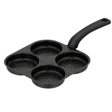 4-Cup Nonstick Frying Pan Egg Pancake Cooker Induction Compatible Breakfast Maker Holiday Gift Kitchen Cooking Tool