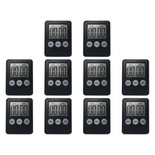 10Pc Digital Electronic Kitchen Timer, Multi-Function Stopwatch with LCD Display, Timer for Sports, Baking & Cooking