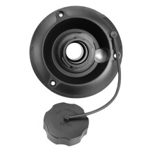 Round Water Tank Inlet Filler Cap with Tether, RV for Caravan Motorhome Accessories Fill Port Cover