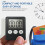 10Pc Digital Electronic Kitchen Timer, Multi-Function Stopwatch with LCD Display, Timer for Sports, Baking & Cooking 4