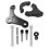 For  XMAX300 X-MAX300 XMAX X-MAX 300 18-25 Motorcycle Adjustable Steering Damper Stabilizer Bracket Mounting Kit 3