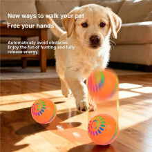 Interactive Dogs Toys Balls - USB Automatic Moving Bouncing for for Puppy to Large Dog