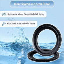 Upgraded for 300 310 320 RV Toilet Seal 385311658, Seal Gasket, More Sealed & Leak-Proof & Durable, 4pcs