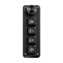 AI-Powered Voice-Input Keyboard with Built-in Microphone for Coding Programming Typing Optimized for Tools Like Codex A