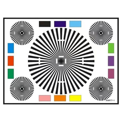 Lens Focus and Resolute Test Chart,A Professional Tool Designed for Calibrating Focus Accuracy,Evaluate Image Quality.