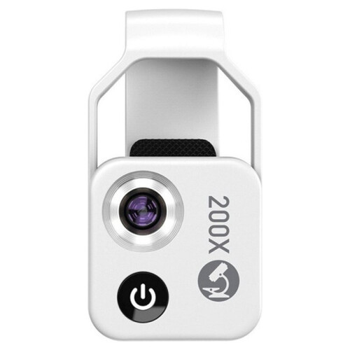 200X Pocket Microscope Lens, Miniature Micro Macro Phone Lens for Check View, GIA IGI GRA Laser Waist Code Verification