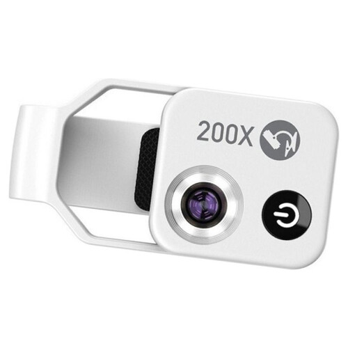 200X Pocket Microscope Lens, Miniature Micro Macro Phone Lens for Check View, GIA IGI GRA Laser Waist Code Verification 1