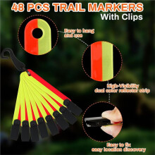 High Visibility Reflective Trail -PVC Road Safety Band for Outdoor Sports, Running, Cycling, Night Safety