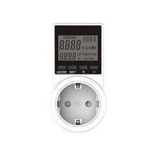 Watt Meter Power Meter Plug Electricity Usage Monitor Monitor Kilowatt Meter Socket Outlet EU Plug