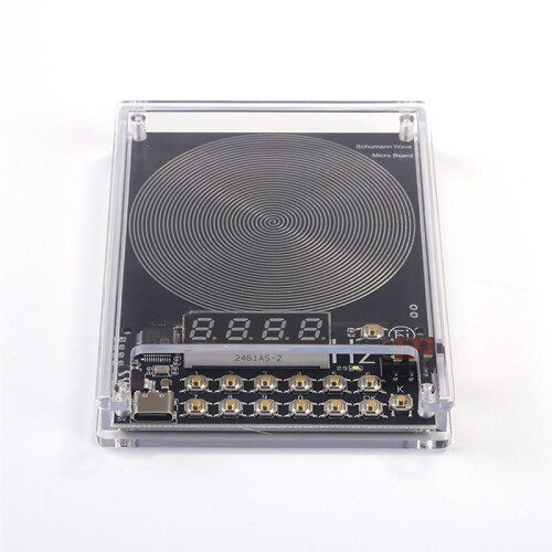 0.1-100000Hz Schumann Wave Generator Adjustable Sine Wave Signal Generator USB 5V 2