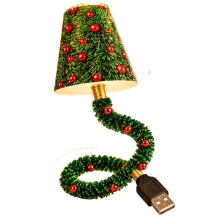 Christmas Projector Light Christmas Tree Projector Flexible USB Christmas Night Light 6 Patterns for Holiday Decor