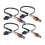 234-4565 234-4566 1Set/4pcs Oxygen Sensor Upstream Downstream for 2012-2016  Enclave  Traverse  Acadia 1