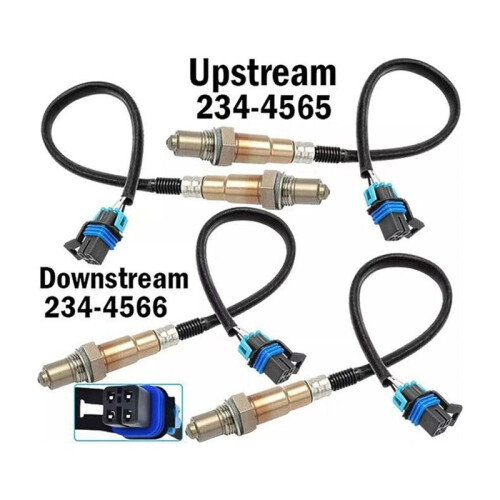 234-4565 234-4566 1Set/4pcs Oxygen Sensor Upstream Downstream for 2012-2016  Enclave  Traverse  Acadia 1