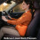 Car Lumbar Pillow, Breathable Auto for  Back Support, Car Interior Accessory for Driving Comfort 6