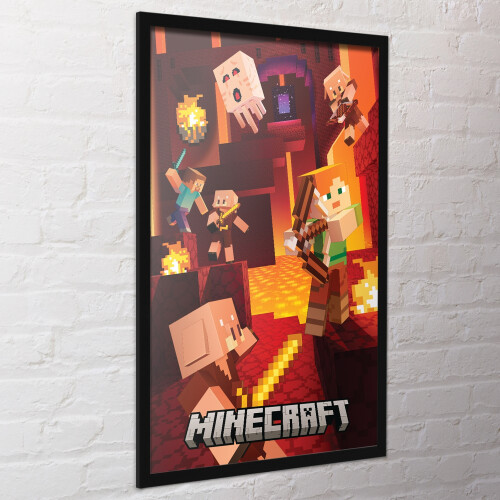 Minecraft Minecraft Piglins Poster 1