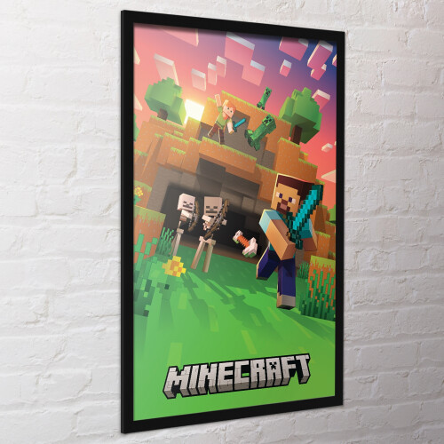 Minecraft Minecraft Cinematic Skeleton Poster 2