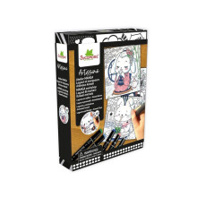 Kreatives Manga-Set - SYCOMORE - Layout & Kawaii Tiermarker - 5 Alkoholmarker - Ab 10 Jahren