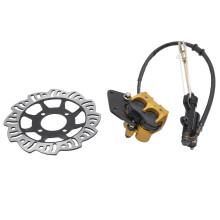 Hydraulicinen levyjarrupaketti 125cc nelitahtiseen maastomoottoripyörään, CRF50 ja CRF70