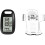 3D Sensor Pedometer with Lanyard Waist Clip Exercise Counter Large Screen Pedometer Odometer for Walking Steps Counter 3