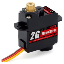 NEEBRC 2G Micro Servo Waterproof Coreless Metal Plastic Gear Digital for RC Car Fixed-Wing Plane Helicopter Boat Part for